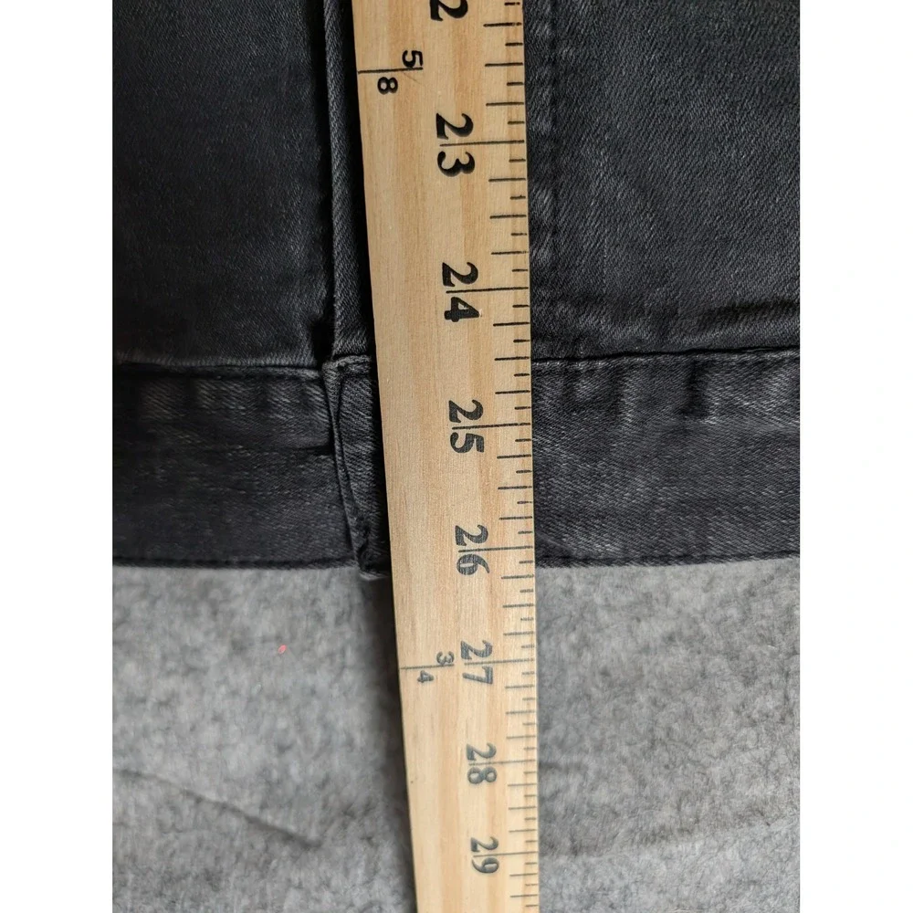 Logan Paul WWE Maverick Clothing Co Men‎ Washed Black Graphic Denim Jacket